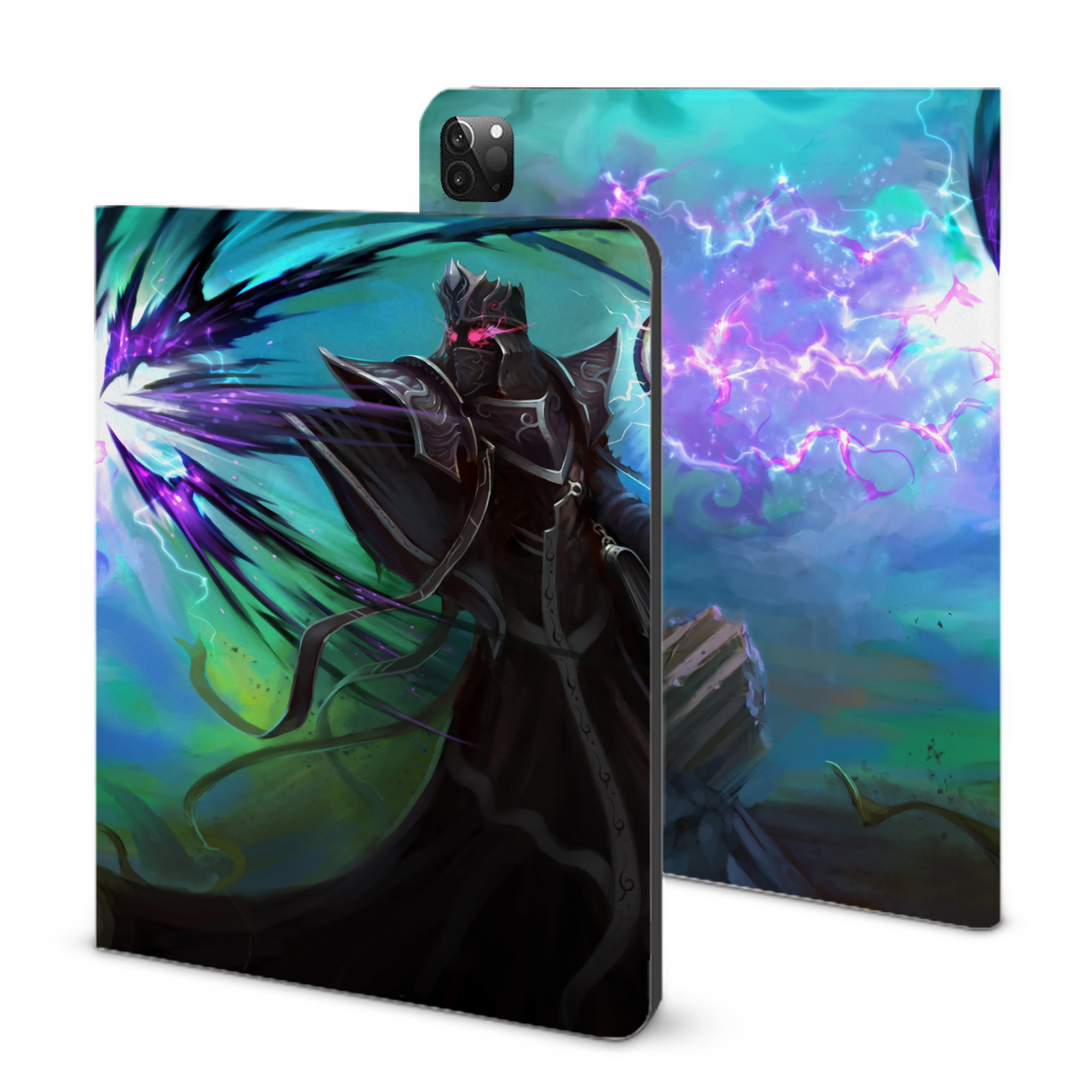 リーグ・オブ・レジェンド League of Legends LOL IPadケース ペンホルダー付き ブックスタイルデザイン